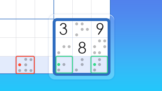 sudoku auto candidate
